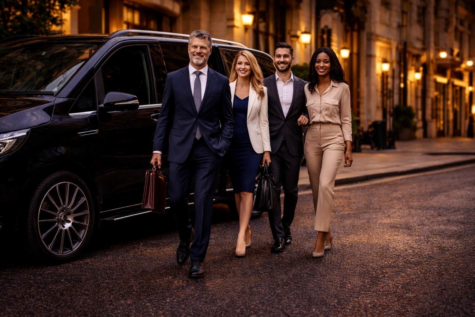 Executive chauffeur London Mercedes V-Class