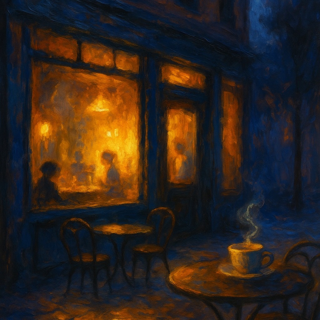 Cafe Magnolia by Linda Davenport