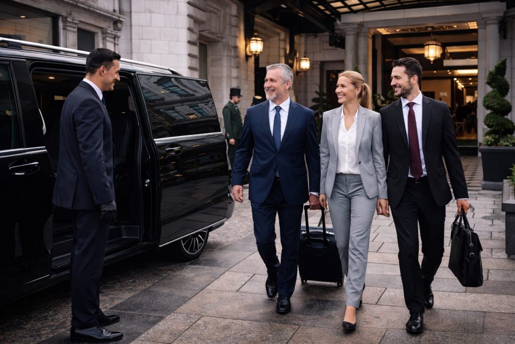 LUXURY V CLASS TRAVEL IN LONDON