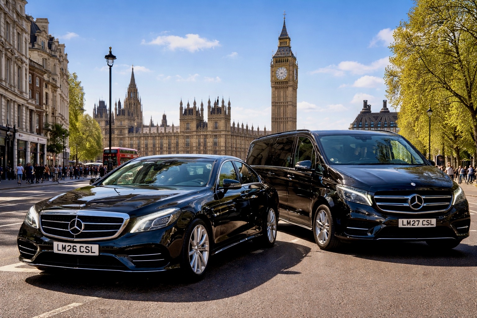 Car Service Heathrow to London V and S Class