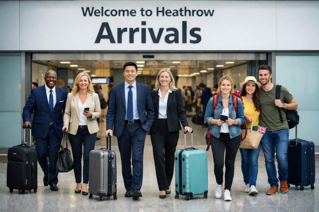 Heathrow airport meet and greet chauffeur service