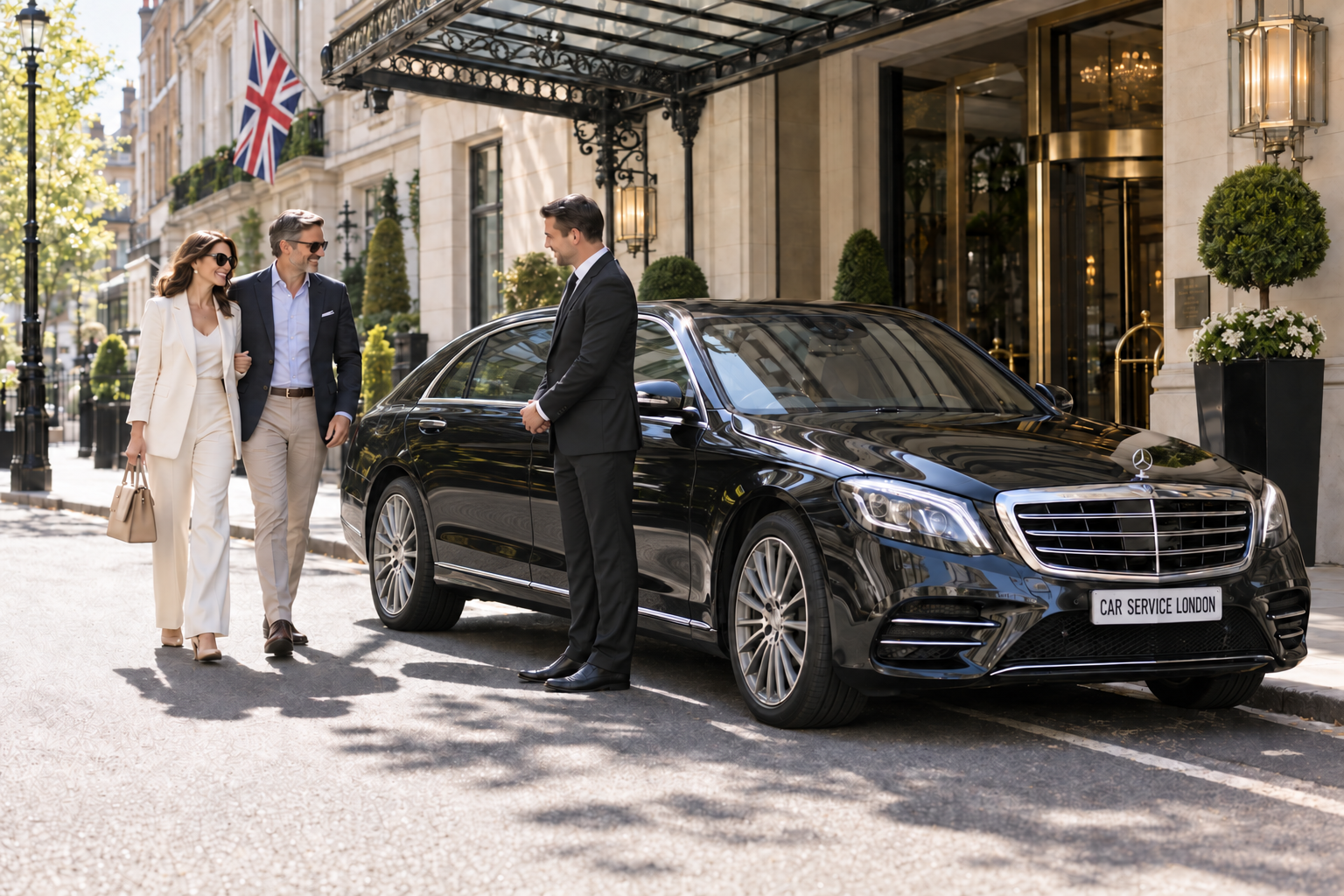 Luxury Heathrow airport transfer Mercedes-Benz V-Class